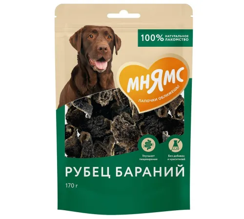 Мнямс Лакомство для собак Рубец бараний, 170 г