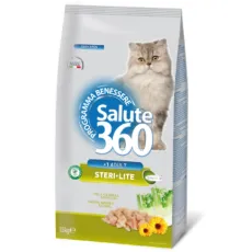 Salute 360 для стерилизованных кошек, 1,5 кг