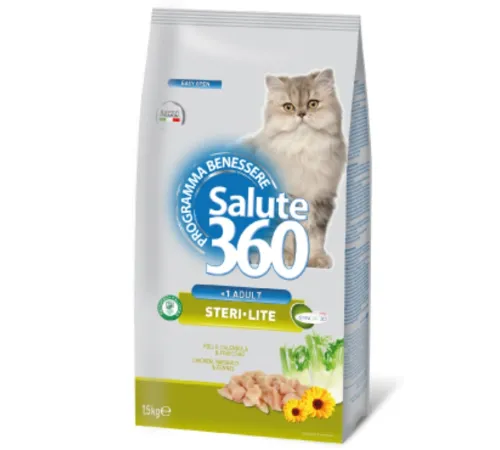 Salute 360 для стерилизованных кошек, 1,5 кг