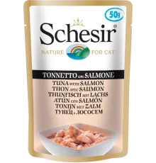 Schesir Tuna Salmon (Тунец, лосось) 50 г х 10 шт