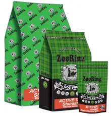 ZooRing Adult Active Dog Standart (Мясной микс), 2 кг