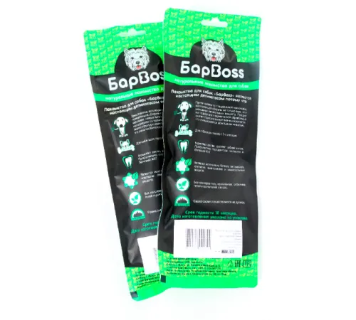 БарBOSS Хрящ носовой говяжий сушеный, 1 шт