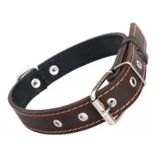 Humpo Ошейник ЧИП, кольцо посредине, подшитый, 35 мм, 45-60 см