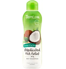 Tropiclean Шампунь Medicated Itch Relief Oatmeal & Tea Tree, 355 мл
