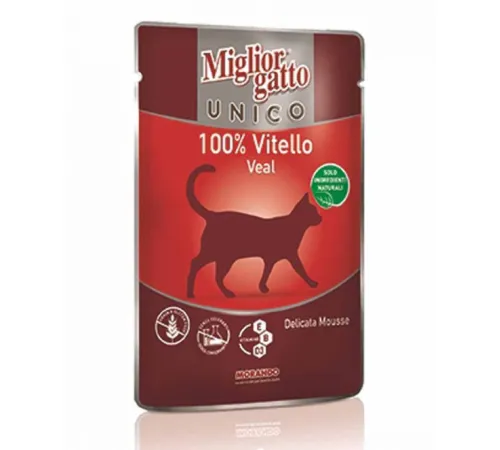 Miglior MC UNICO 100% Veal for Cat 85 г