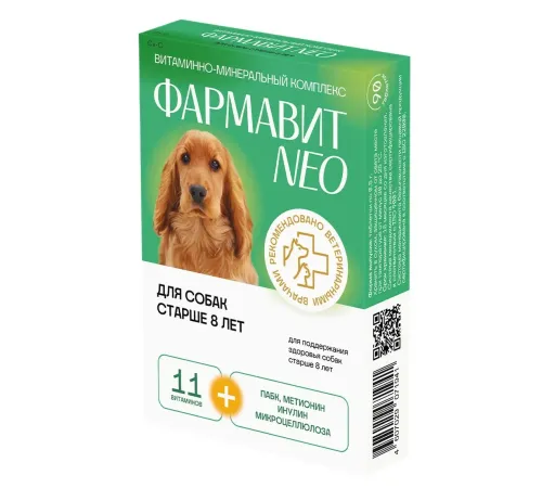 Фармавит Neo для собак старше 8 лет, 90 таб