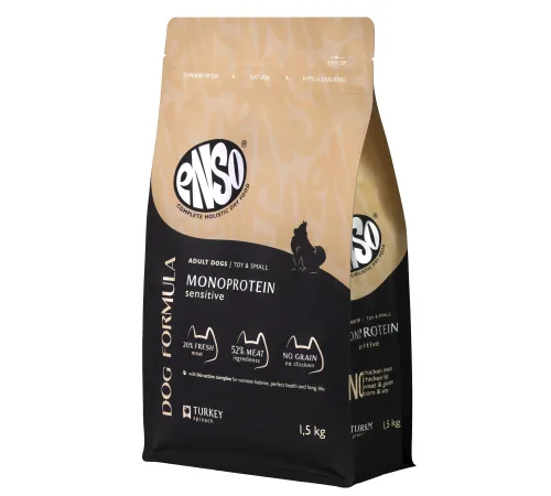 ENSO Dog Formula Monoprotein Adult Small Breed (Индейка), 400 г
