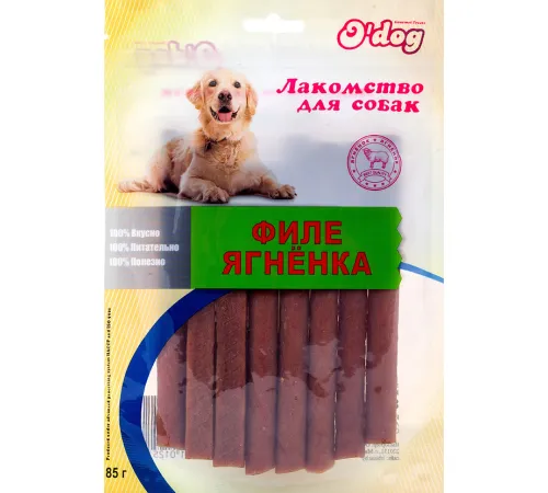 O'dog Лакомство Филе ягнёнка, 85 г