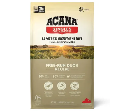 ACANA Singles Free-run Duck (Утка), 6 кг