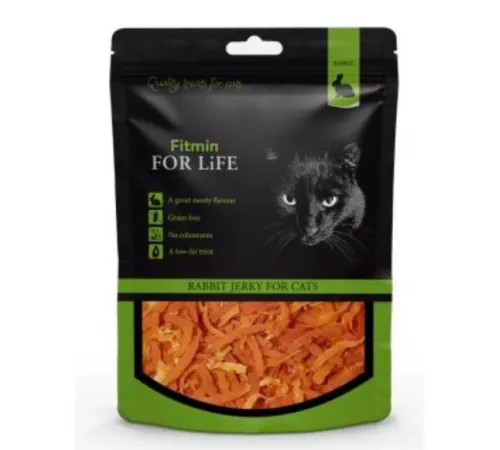 Fitmin Лакомство Rabbit jerky for cats and dogs, 70 г