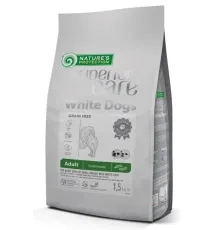 Nature's Protection Superior Care White Dogs Adult Small Breeds (Насекомые), 1,5 кг