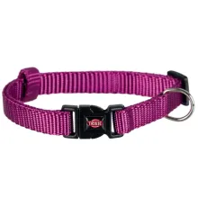 Trixie Ошейник Premium Collar, ягодный XS-S