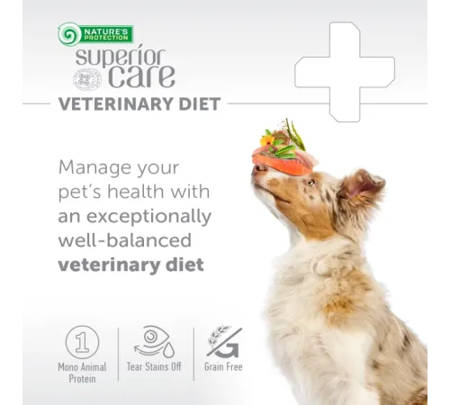 Nature's Protection Vet Diet Gastrointestinal Adult Dog (Белая рыба), 1,5 кг