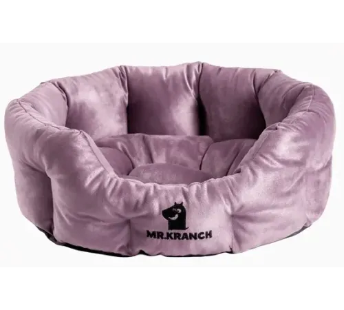 Mr.Kranch Лежанка круглая Сирень, 50х40х20 см