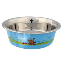 Trixie Миска из металла 0.4л/диам.14см