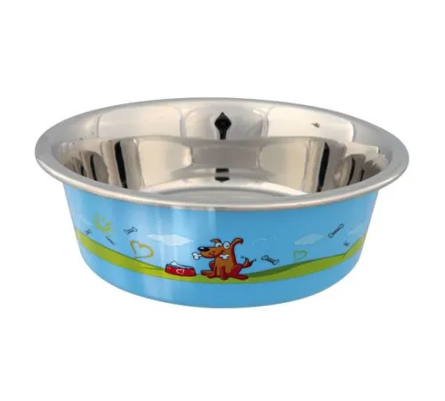 Trixie Миска из металла 0.4л/диам.14см