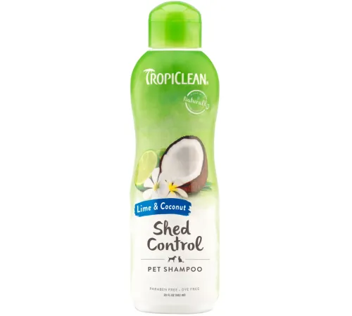 Tropiclean Шампунь Shed Control Lime & Coconut, 355 мл