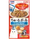 INABA CIAO Churu Ball Лакомство-топпинг Тунец Магуро с кацуобуси, 10 г х 3 шт