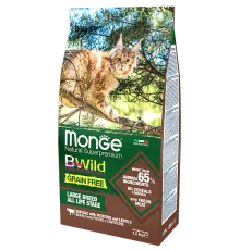 Monge Cat Bwild Grain Free Large Breed (Буйвол) 1,5 кг