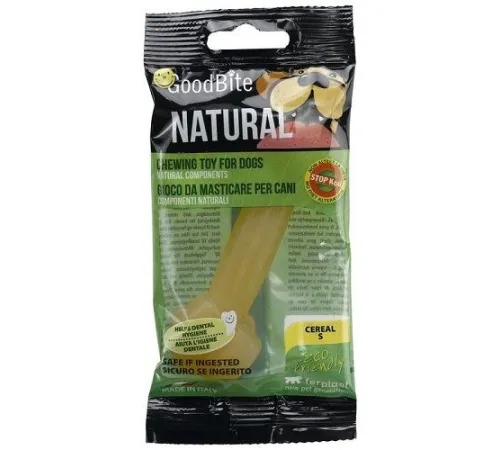 Ferplast Игрушка-кость GOODB NAT BAG CEREA (Злаки) XS 2 шт/упаковка