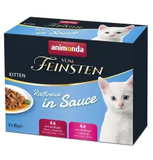 Vom Feinsten Kitten Mixpack Raffinesse в соусе, 85 г х 8 шт