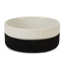 Beeztees Миска для кошек Bik, 11,5 см, черный