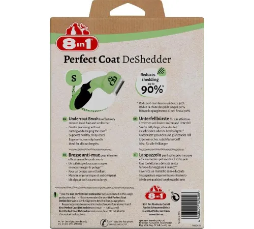 8in1 Perfect Coat DeShedder Dog S 24 XC