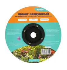 Naribo Шланг воздушный 4 мм прозрачный ПВХ мягкий, катушка 100м