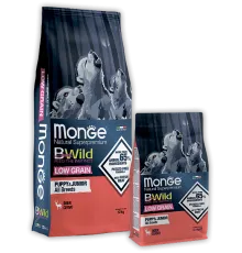 Monge Dog BWild Low Grain Puppy All Breeds (Оленина) 2,5 кг