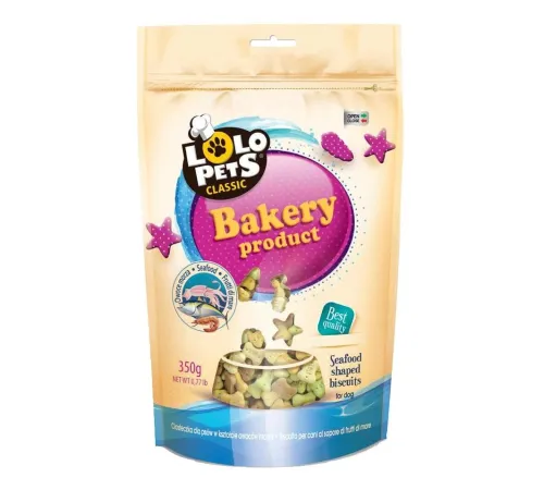 Lolo Pets Печенье для для собак Морские темы, 350 г