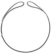 Hunter Поводок Show with integr leash, черный, 5/120