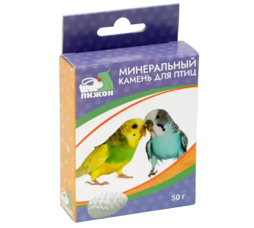 Пижон Минеральный камень для птиц шишка, 50 г