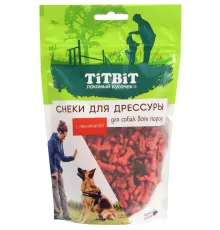 ТИТБИТ Снеки для дрессуры с телятиной, 100 г