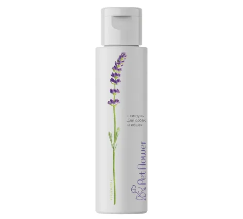 Pet Flower Шампунь для собак и кошек Лаванда, 250 мл