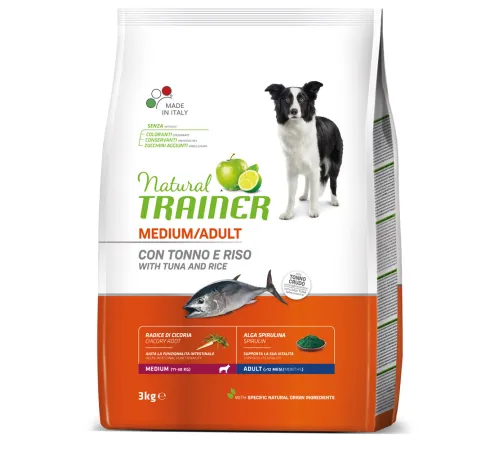 Trainer Natural Adult Medium (Тунец) 3 кг