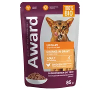 Award Cat Urinary (Курица в соусе), 85 г
