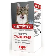 Экопром Чистотел Глистогон для кошек и котят (суспензия), 5 мл