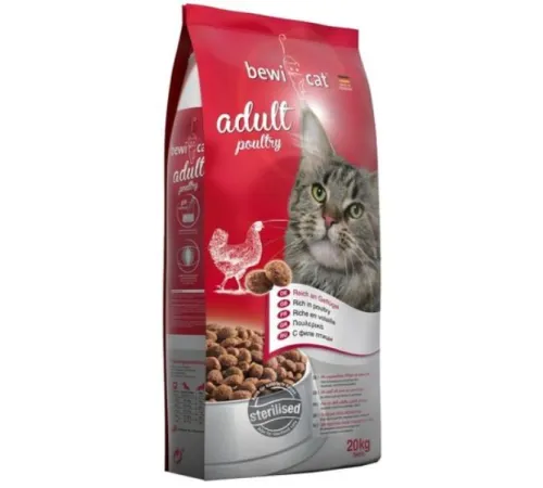 Bewi-Cat Adult (Курица) 20 кг