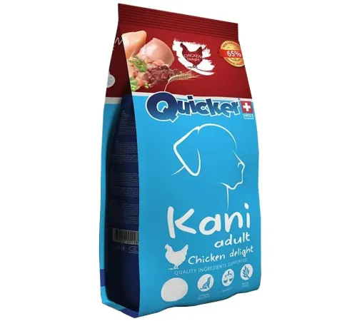 Quicker Kani Adult Dog (Курица), 10 кг
