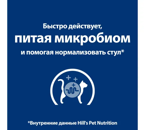 Hill's Prescription Diet Gastrointestinal Biome для кошек, c курицей 1,5 кг