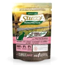 Stuzzy Monoprotein Паучи для кошек (ветчина), 85 г