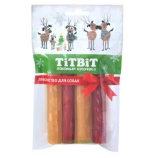 ТИТБИТ Палочки мармеладные для собак Red snack (Новогодняя коллекция) 100 г