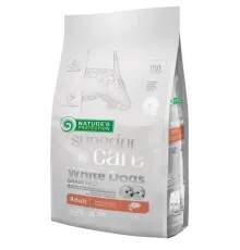 Nature's Protection Superior Care White Dogs Adult Small & Mini Breeds (Лосось), 1,5 кг