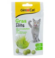 GimCat GrasBits Витаминизированные лакомства с травой, 50 г