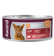 Award Cat Паштет (Говядина со шпинатом), 100 г