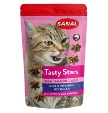Sanal Лакомство Звездочки с лососем, 40 г