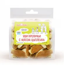 Dog Fest Уши кроличьи с мясом цыпленка 500 г