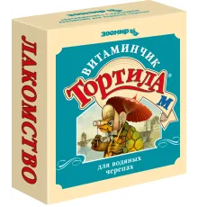 Зоомир Тортила-М Витаминчик для водяных черепах, 30 г
