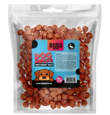 Bubu Pets Мини рулетики из кролика и минтая, 500 г