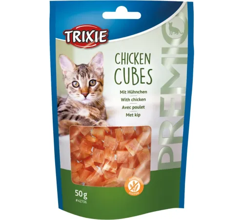 Trixie Premio Куриные кубики для кошек, 50 г